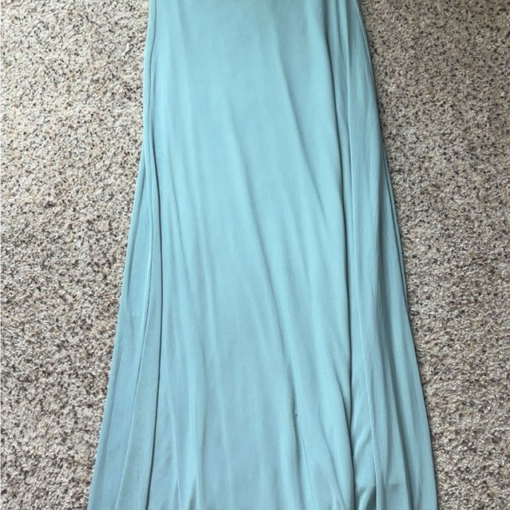 See you Monday Blue Maxi dress